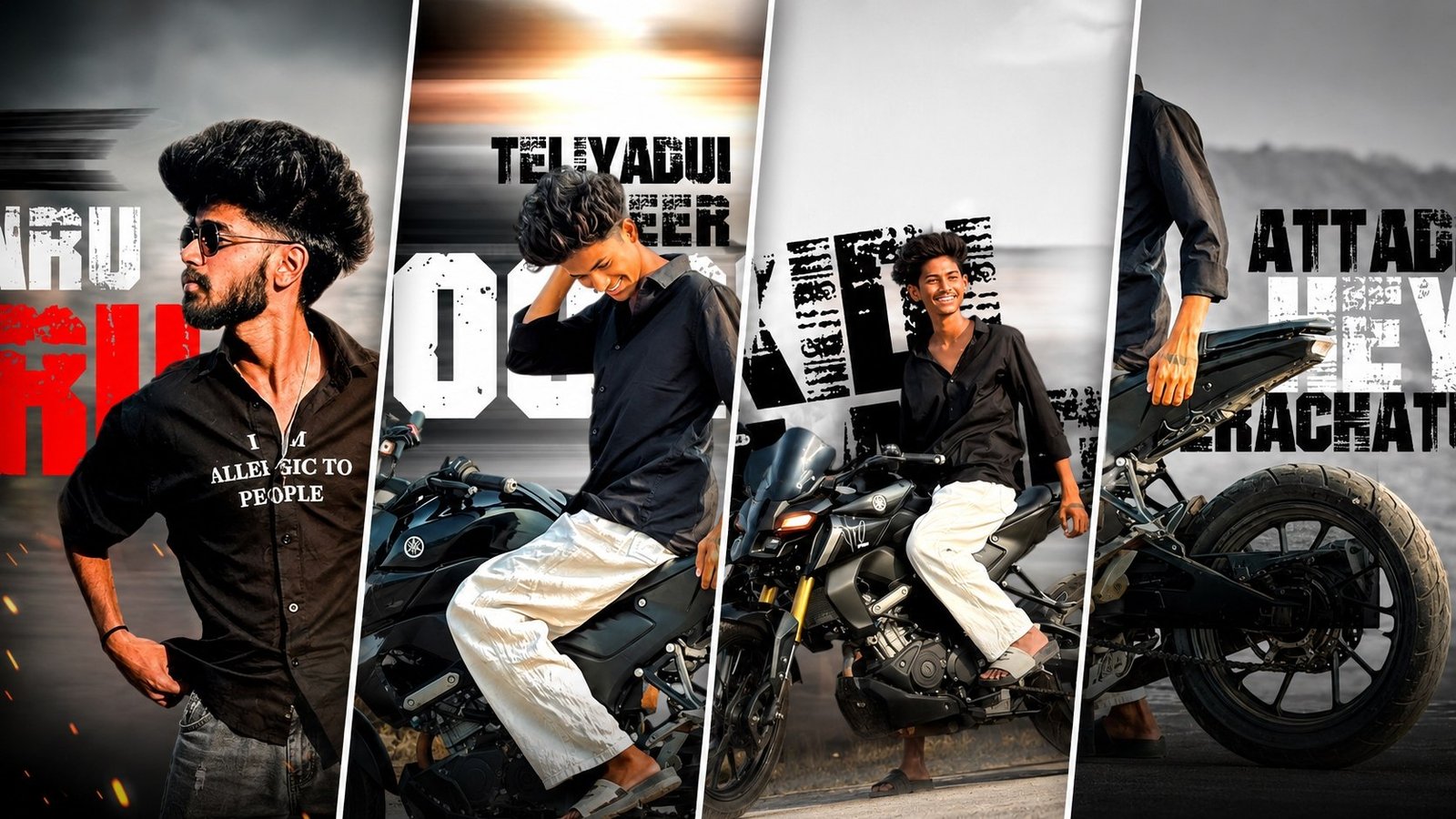 Attitude Lyrical Video Editing Alight Motion 459
