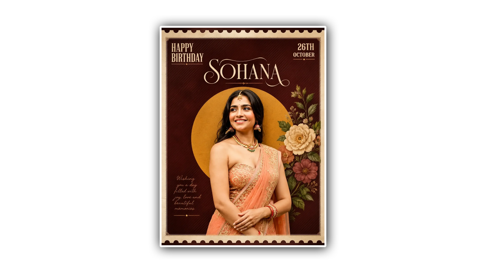 HBD Poster design 505