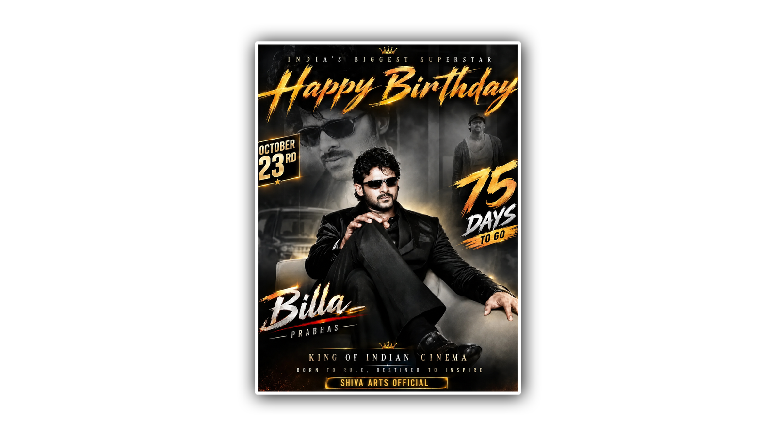 HBD Poster design Prompt 592