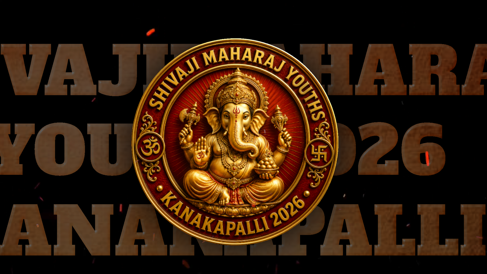 Ganesh title revealing video editing Alight Motion 619