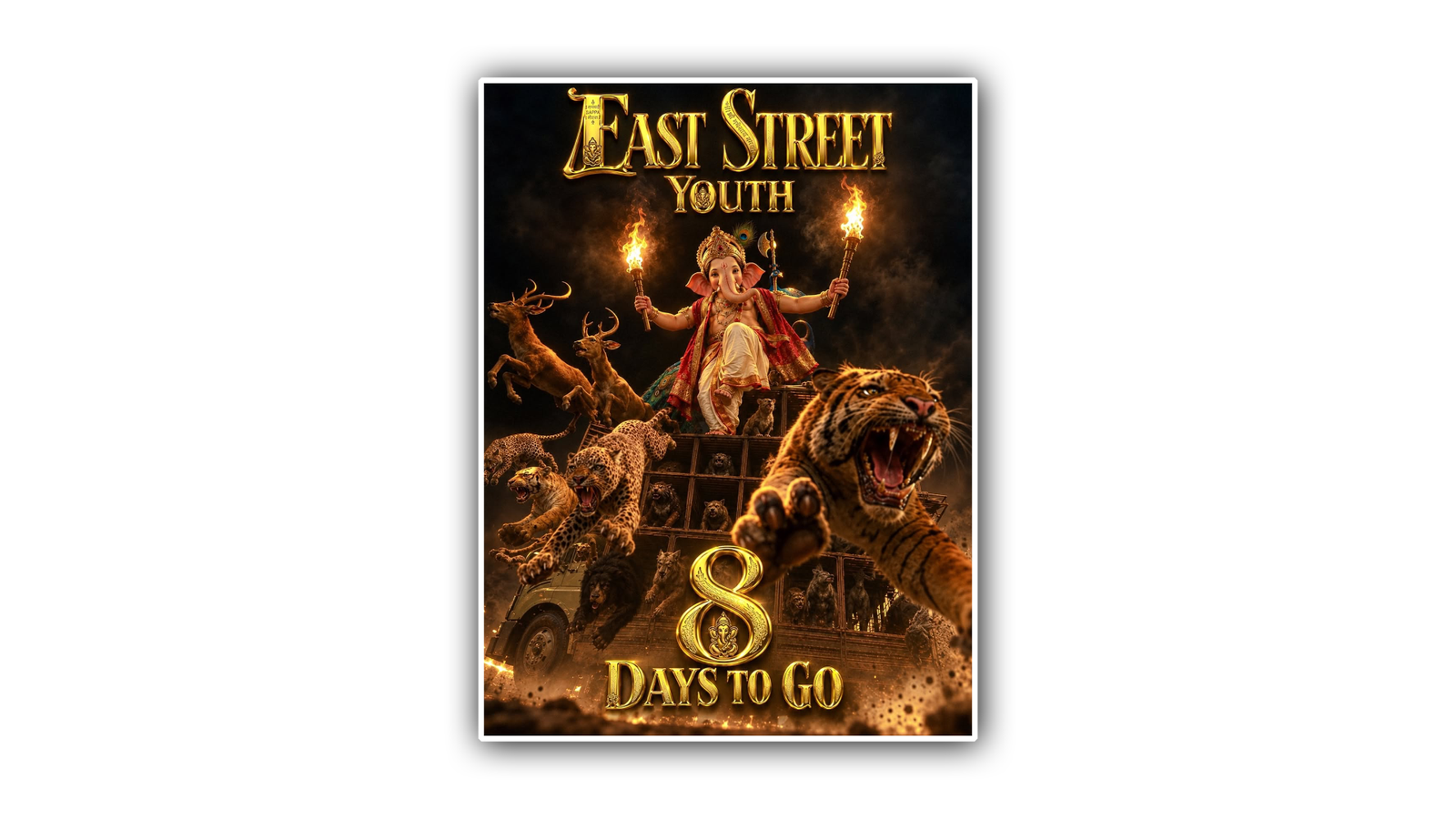 Ganesh chaturthi poster prompt 667