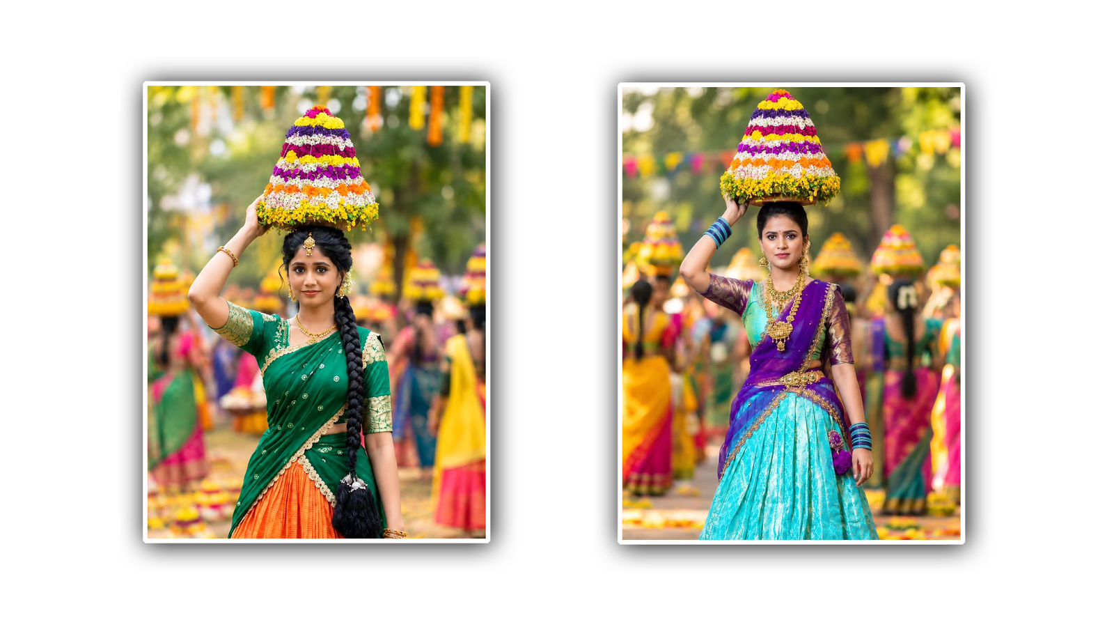 Bathukamma Photo Design Prompt 739
