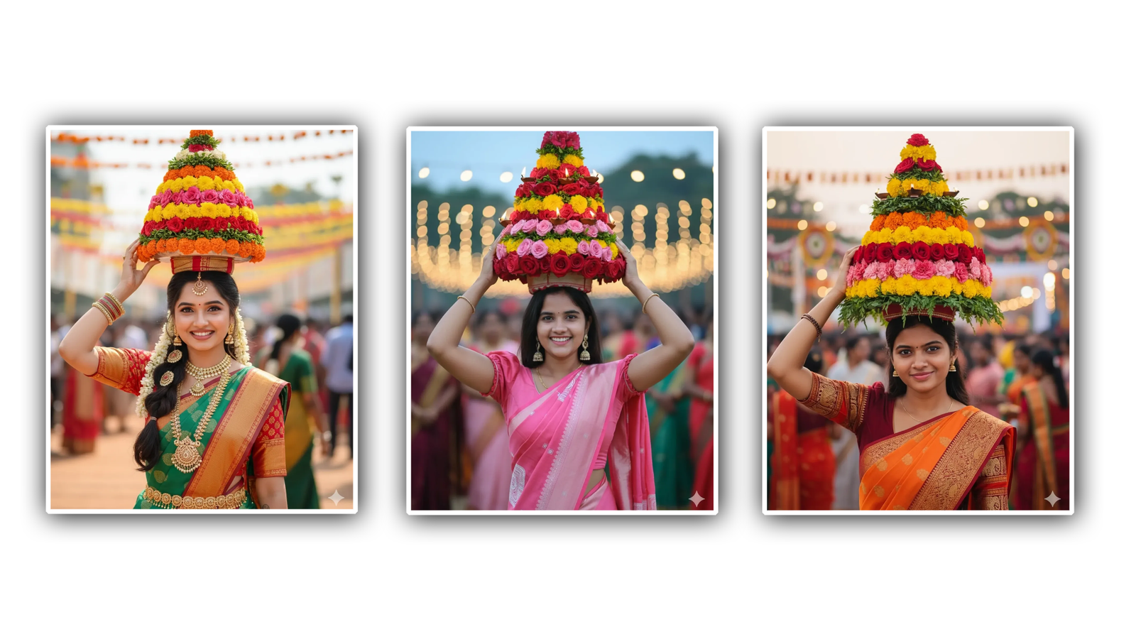 Bathukamma Photo Design Prompt 757